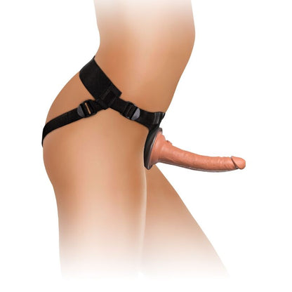 KING COCK - ARNÉS AJUSTABLE CÓMODO DE ÉLITE CON DILDO DE 17,8 CM