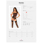 OBSESSIVE - GLANDEZ TEDDY ENTREJAMBE SANS ENTREJAMBE M/L