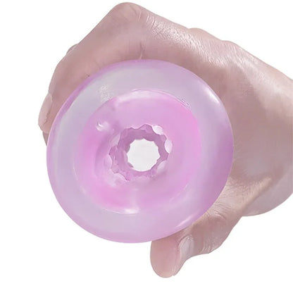 Pretty Love – Masturbateur Masculin Fantasy avec Spirale Interne et Balles Transparentes