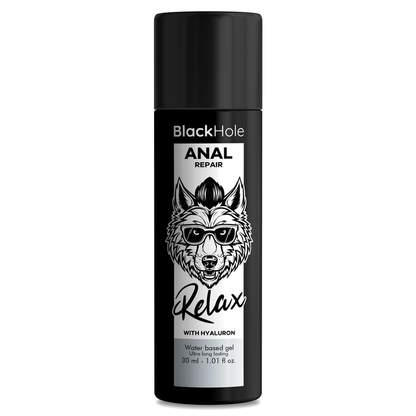 BLACK HOLE - ANAL RÉPARATION À BASE D''EAU RELAX AVEC HYALURON 30 ML