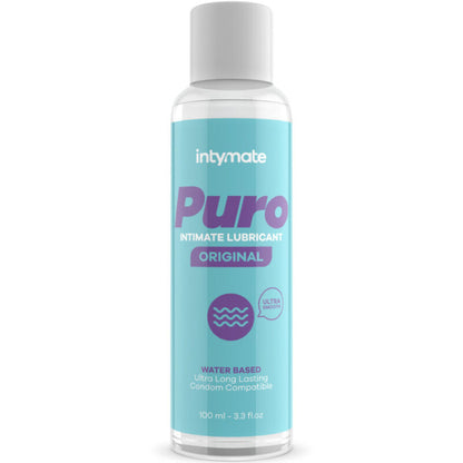 INTIMATELINE - LUBRIFIANT INTYMATE PUR ORIGINAL BASE D'EAU 100 ML