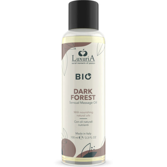 INTIMATELINE LUXURIA - ORGANIC BLACK FOREST MASSAGE OIL 100 ML