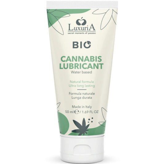 INTIMATELINE - LUBRICANTE LUXURIA DE CANNABIS ORGÁNICO A BASE DE AGUA 50 ML
