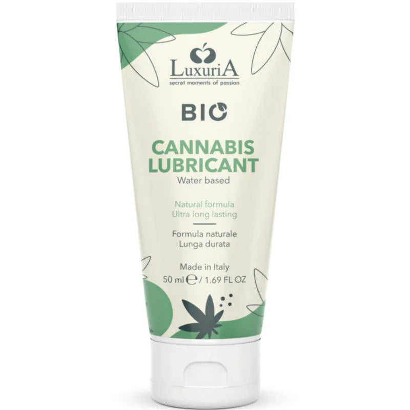 Intimateline – Luxuria Lubrifiant Base D'Eau Bio Cannabis 50 ml