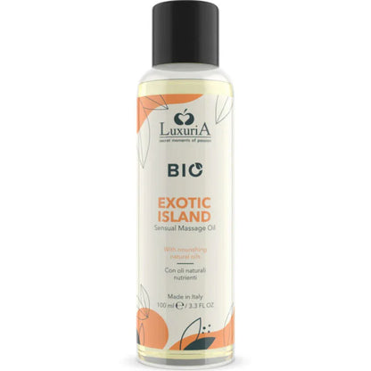 Intimateline Luxuria – Huile de Massage Bio Îles Exotique 100 ml
