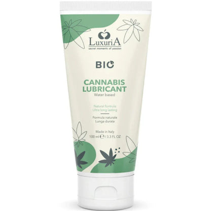 Intimateline – Luxuria Lubrifiant Base D'Eau Bio Cannabis 100 ml