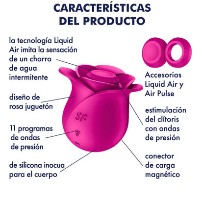 Satisfyer – Air Pulse Vibrateur Fleur Moderne Pro 2