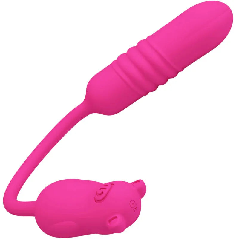 Pretty Love – Nobikuma Balle Vibrante en Silicone Rose