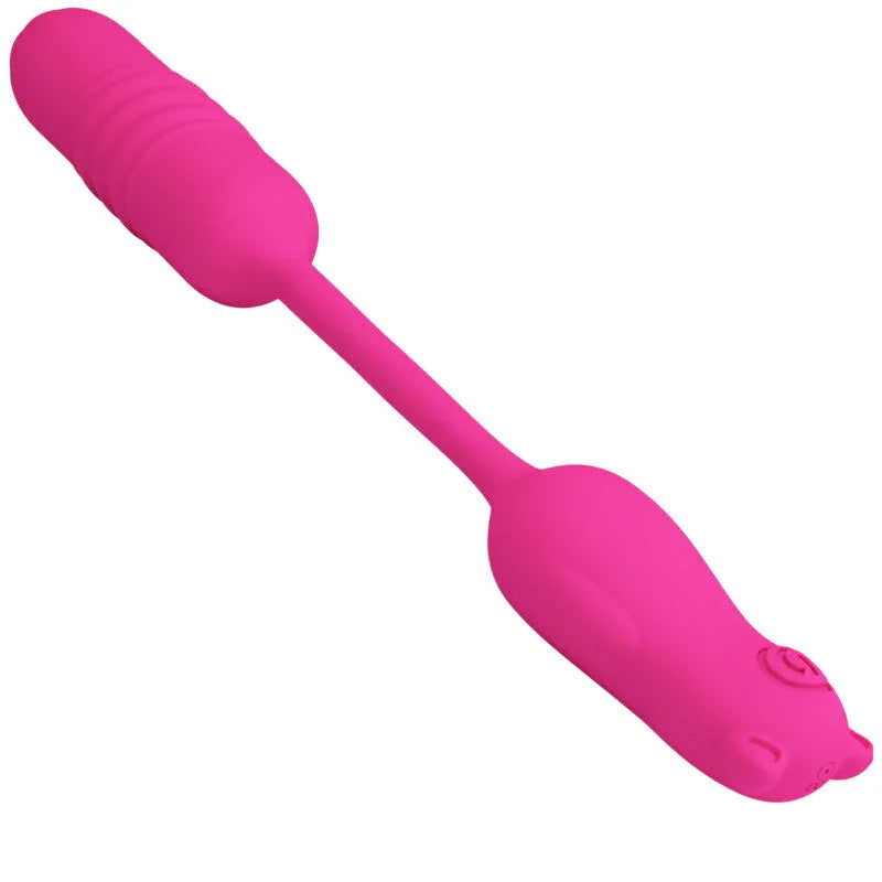 Pretty Love – Nobikuma Balle Vibrante en Silicone Rose