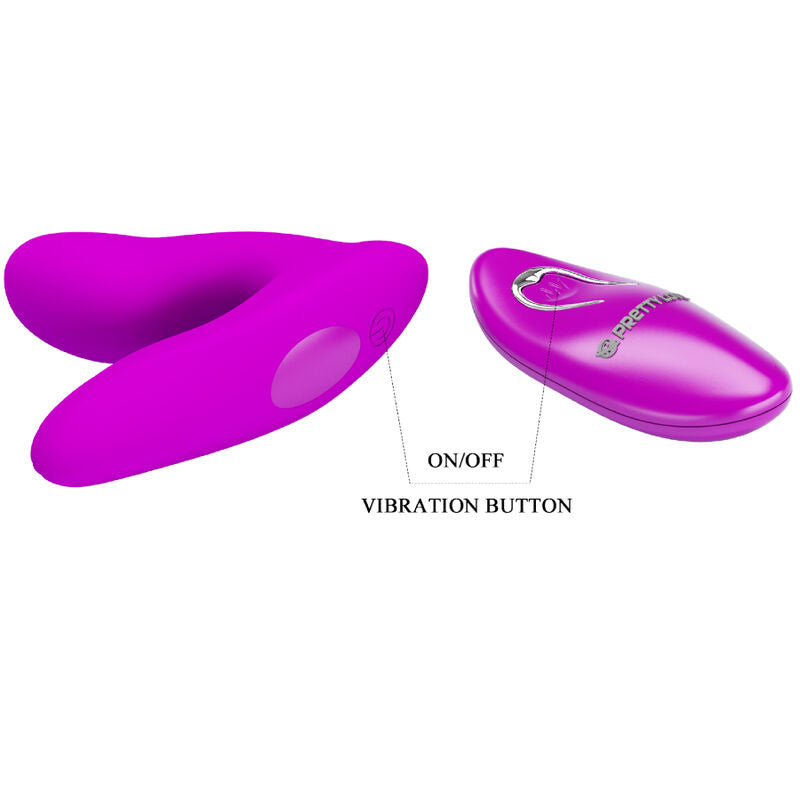PRETTY LOVE - MASSEUR DE CLITORIS MELVIN AVEC TÉLÉLÉCOMMANDE