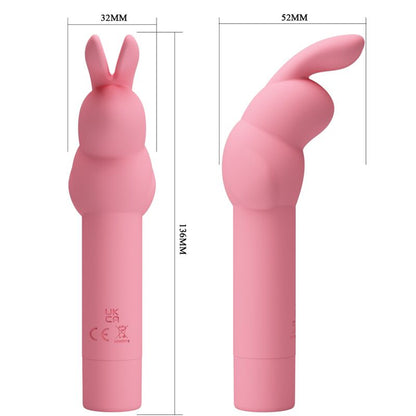 PRETTY LOVE - VIBRATEUR IN SILICONE LAPIN ROSE GERARDO
