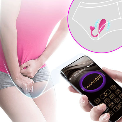 PRETTY LOVE - HUEVO VIBRADOR ROSA FISHER CONTROLADO POR APP