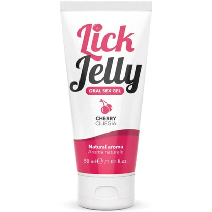 Intimateline – Lubrifiant Lick Jelly Cerise 30 ml – Sensations Intenses & Excitation Maximale