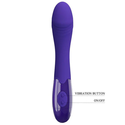 Pretty Love – Dildo Vibrateur Violet Elemental Youth