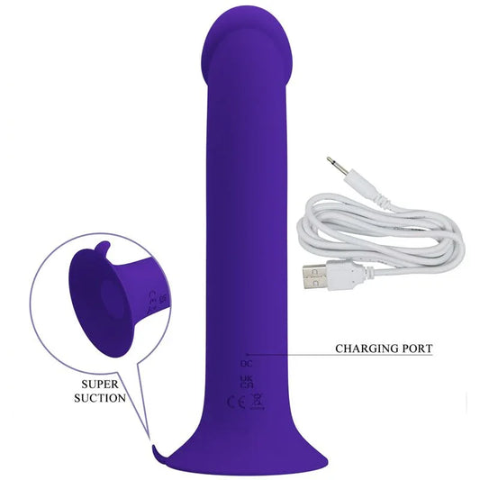 Pretty Love – Gode Vibrant Murray Youth et Violet Rechargeable