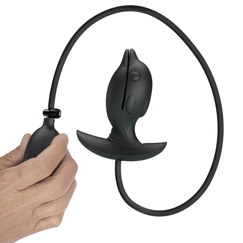 PRETTY LOVE - DELFIN ANAL PLUG GONFLABLE &amp; RECHARGEABLE