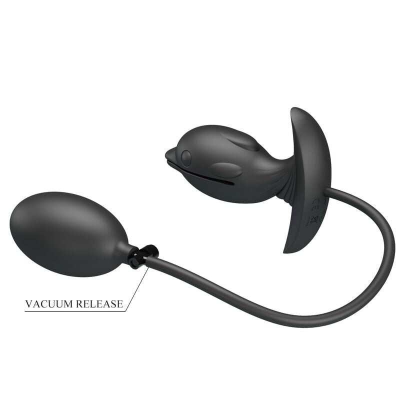 PRETTY LOVE - PLUG ANAL DELFIN INFLABLE Y RECARGABLE