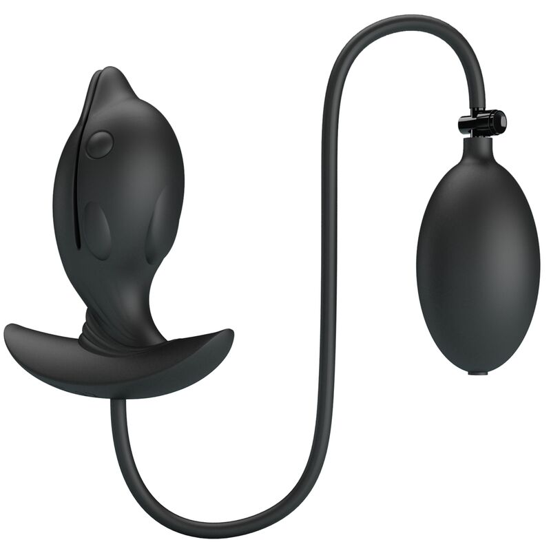 PRETTY LOVE - PLUG ANAL DELFIN INFLABLE Y RECARGABLE