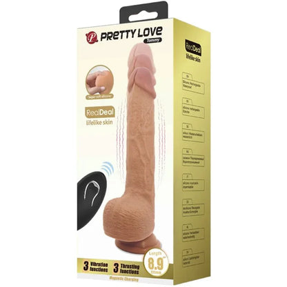 Pretty Love – Vibrateur Gode Réaliste Tommy 22.5 cm
