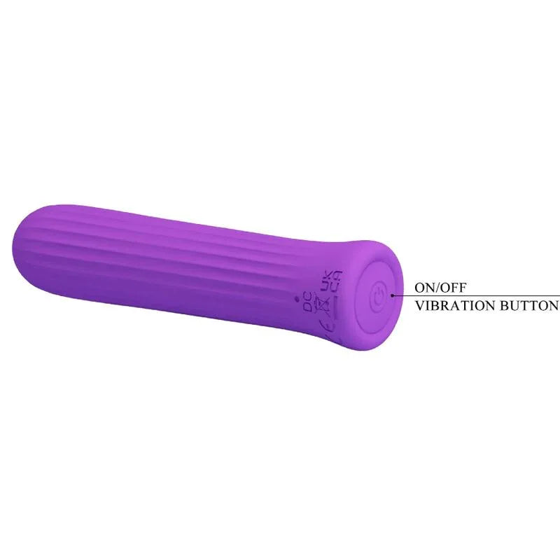 Pretty Love – Blanche Vibrateur Stimulateur Lilas