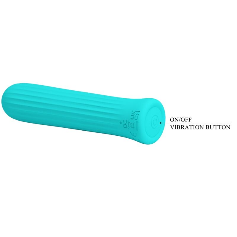 PRETTY LOVE - VIBRADOR ESTIMULADOR BLANCO AZUL