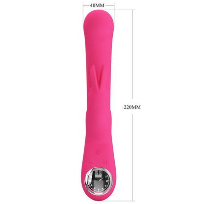 PRETTY LOVE - VIBRADOR LAMAR RABBIT Y PUNTO G ROSA