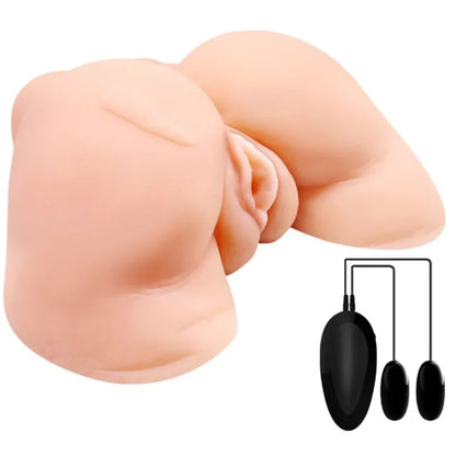 Crazy Bull – Vagin et Anus avec Maille Réaliste avec Vibration