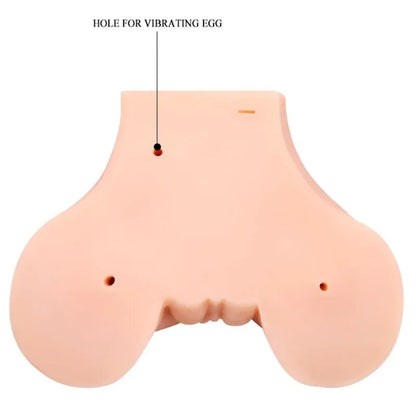 Crazy Bull – Vagin et Anus avec Maille Réaliste avec Vibration