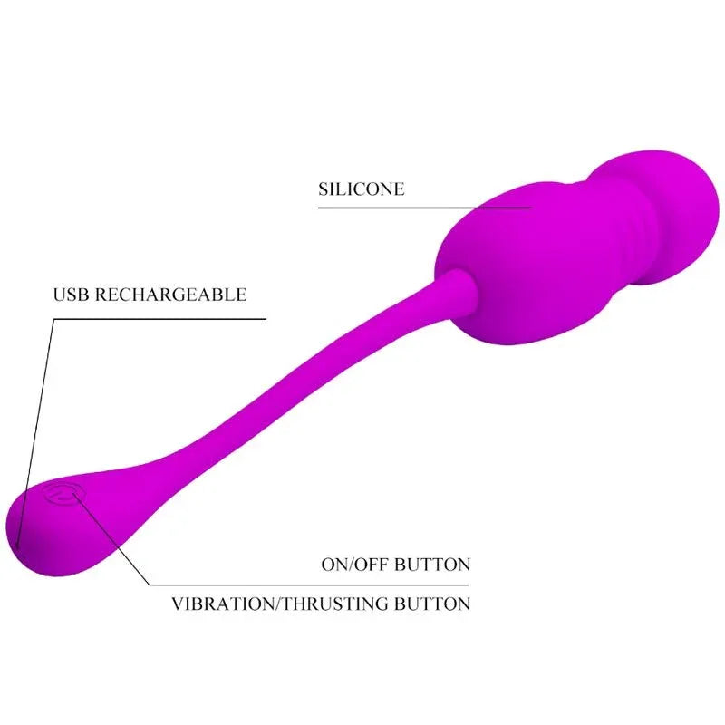 Pretty Love – Oeuf Vibrant Rechargeable Callie Violet