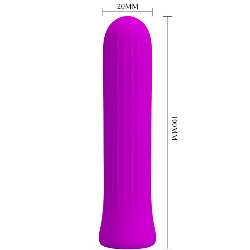 PRETTY LOVE - VIBRADOR ESTIMULADOR BLANCO ROSA