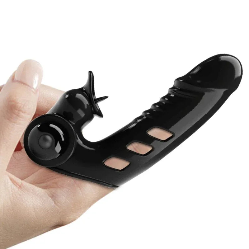 Pretty Love – Couvercle de Doigt Vibrateur Corbin Noir