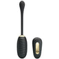 PRETTY LOVE - DOREEN OEUF VIBRANT RECHARGEABLE DE LUXE NOIR TÉLÉLÉCOMMANDE