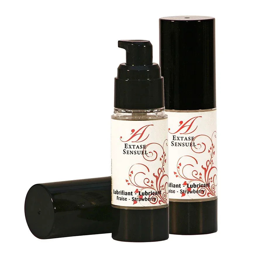 Extase Sensual – Lubrifiant Fraise 30 ml – Sensations Intenses & Excitation Maximale