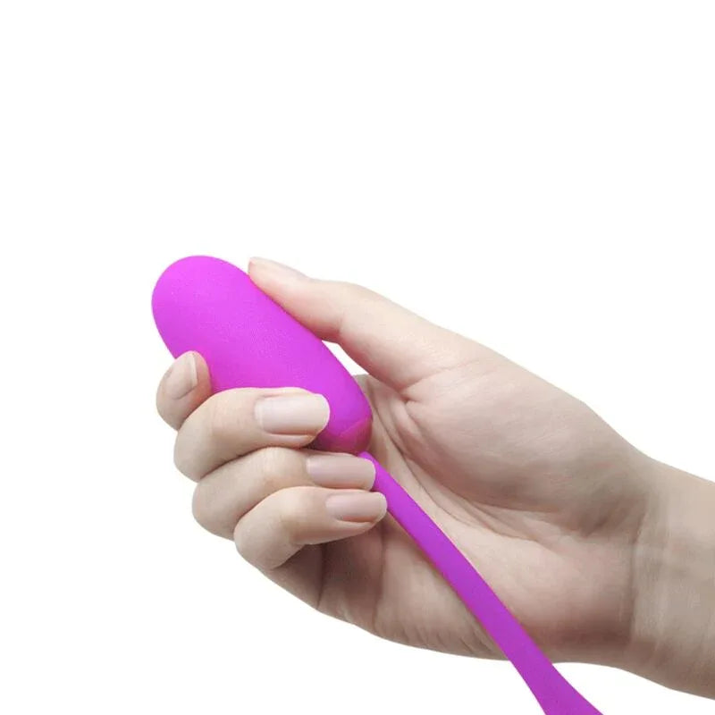 Pretty Love – Oeuf Vibrant Julius Imperméable Rechargeable Violet