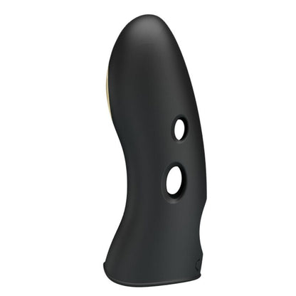 PRETTY LOVE - FUNDAS PARA DEDOS CON ELECTROESTIMULADOR MARICO NEGRO