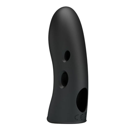 PRETTY LOVE - FUNDAS PARA DEDOS CON ELECTROESTIMULADOR MARICO NEGRO