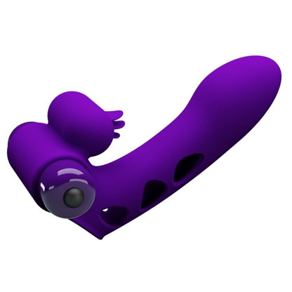 PRETTY LOVE - FUNDA PARA DEDO CON VIBRADOR ORLANDO MORADO