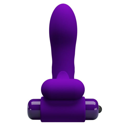 PRETTY LOVE - FUNDA PARA DEDO CON VIBRADOR ORLANDO MORADO