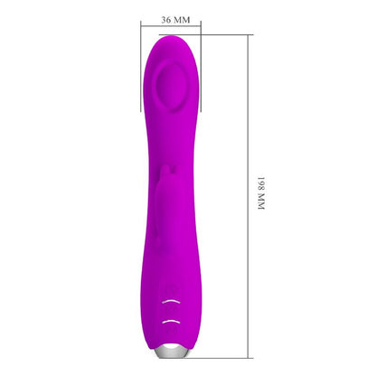 PRETTY LOVE - VIBRADOR REGINA - ONDAS ESTIMULANTES RECARGABLES MORADO