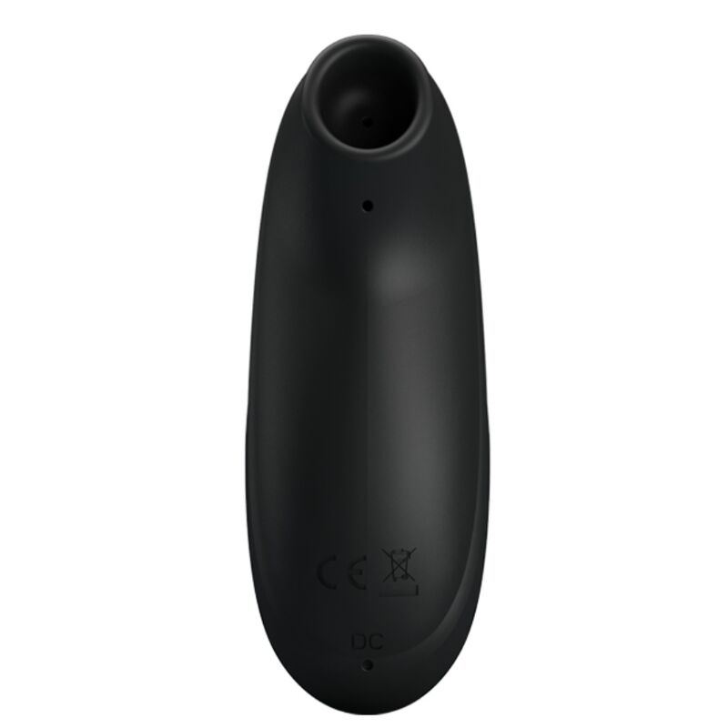 Masseur à aspiration rechargeable de luxe noir – Pretty Love