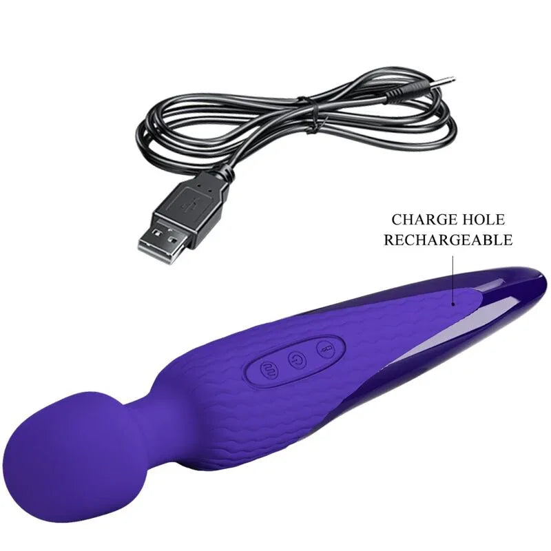 Pretty Love – Antony Youth Wand Vibrateur Violette Effet Chaleur