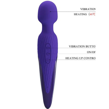 Pretty Love – Antony Youth Wand Vibrateur Violette Effet Chaleur