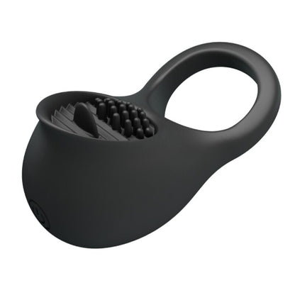 PRETTY LOVE - ANILLO VIBRADOR PARA EL PENE CON LENGUA NEGRA