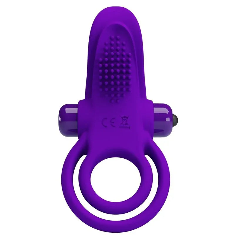 Pretty Love – Anneau Pénis Vibrant Violet