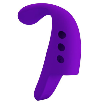 PRETTY LOVE - VIBRADOR DE DEDO GORGON MORADO RECARGABLE