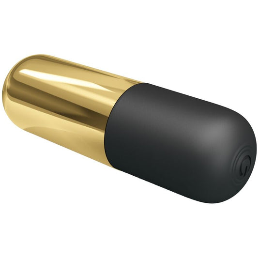 PRETTY LOVE - ¿VIBRADOR BALA RECARGABLE DORADO?