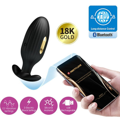 PRETTY LOVE - PLUG ANAL CONTROLADO POR APP JEFFERSON BLACK