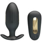 PRETTY LOVE - VIBRADOR ANAL RECARGABLE KELLY PLUG NEGRO