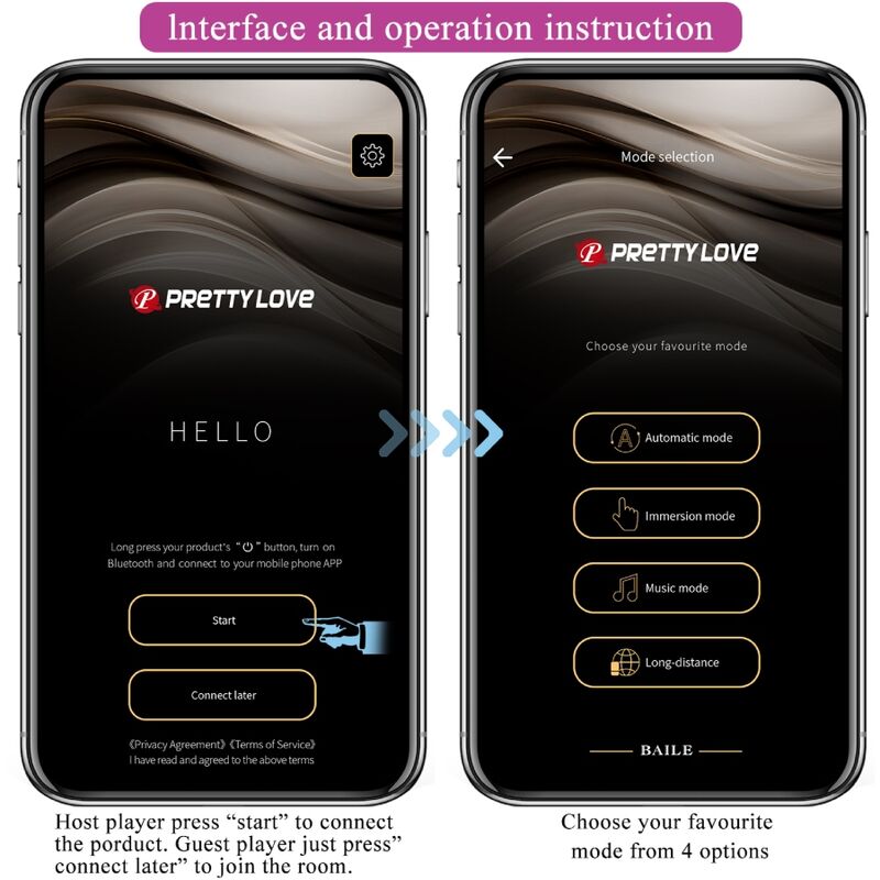 PRETTY LOVE - PLUG ANAL CONTROLADO POR APP JEFFERSON BLACK