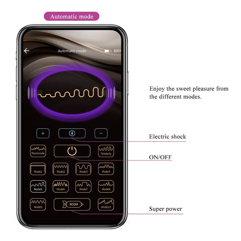 PRETTY LOVE - PLUG ANAL CONTROLADO POR APP JEFFERSON BLACK
